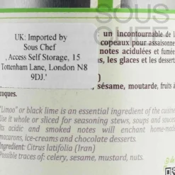 Terre Exotique Dried Black Lime, 40g Clearance