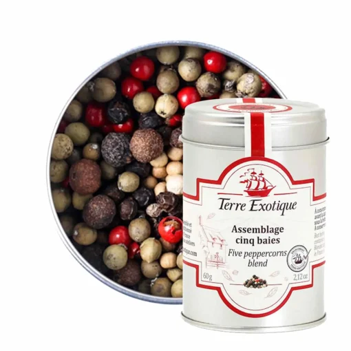 Terre Exotique Five Peppercorns Blend, 60g Outlet