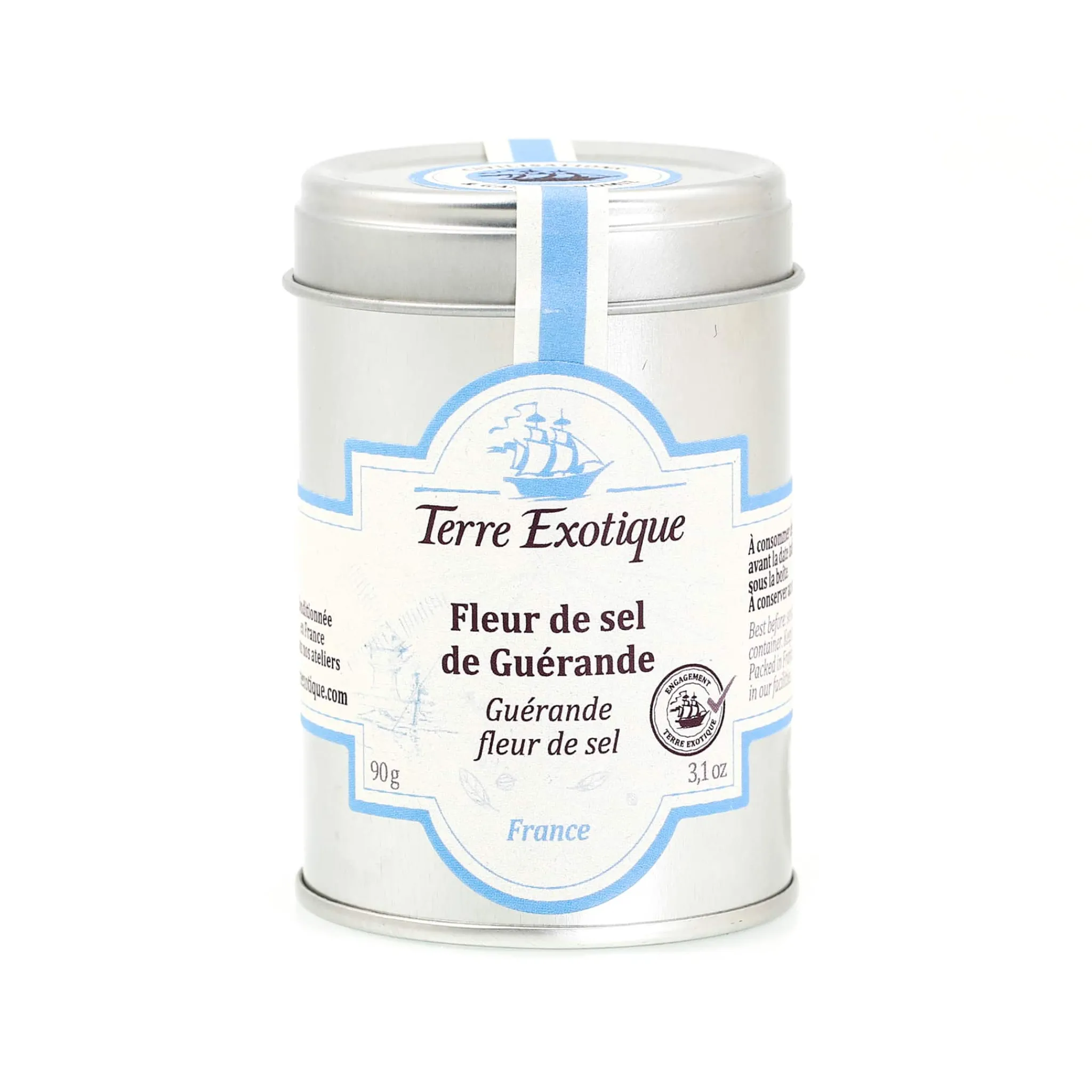 Terre Exotique Fleur De Sel From Guerande IGP, 100g Hot