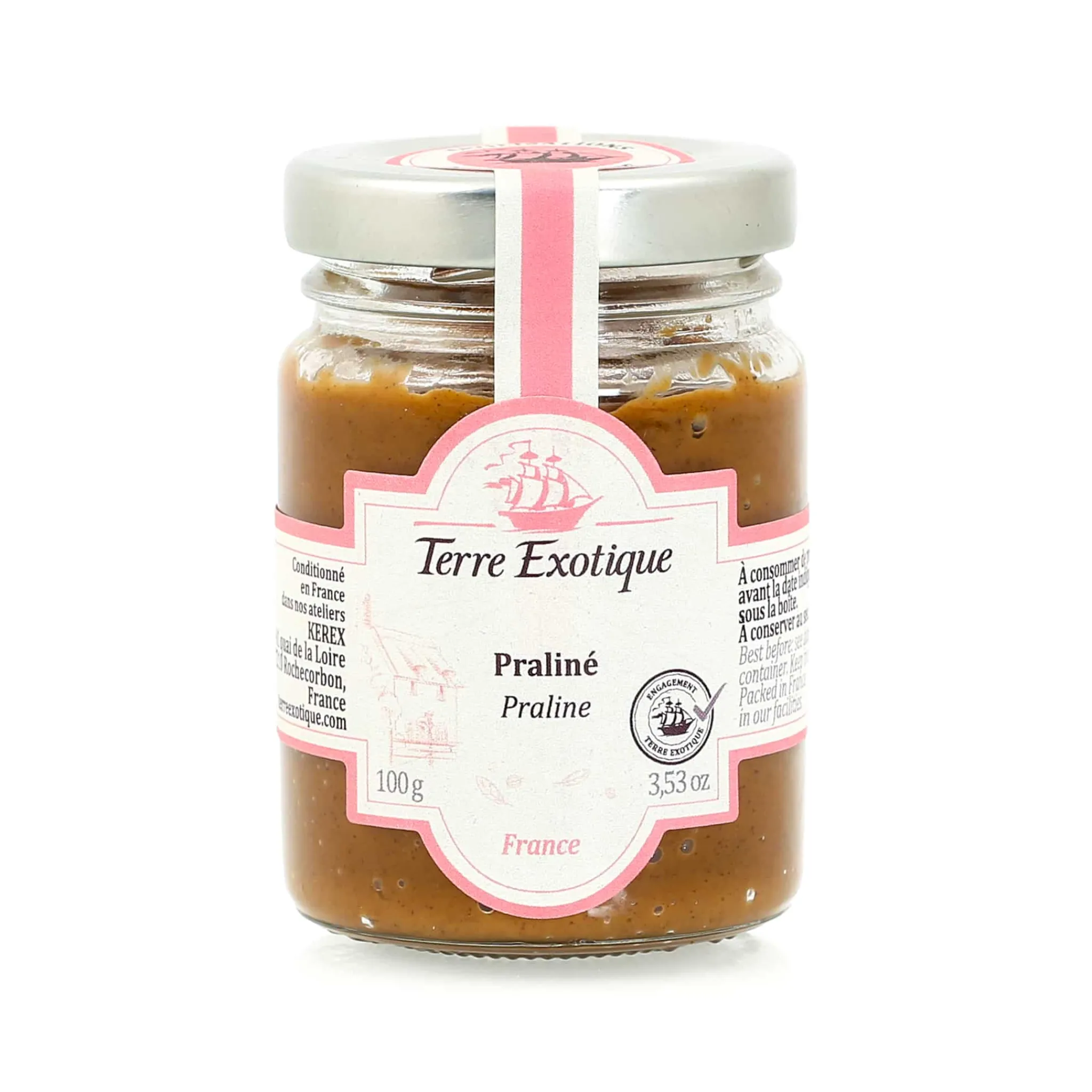 Terre Exotique Praline Paste, 100g Hot
