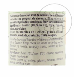 Terre Exotique Wild Herbs, 25g Sale