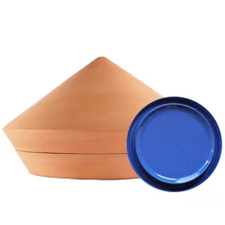 The Spring Oven , Blue Glazed Terracotta Hot