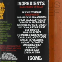 Thiccc Sauce Cholo Mole Hot Sauce, 150ml Clearance