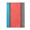 Tissage Moutet Blue & Coral French Jacquard Tea Towel New