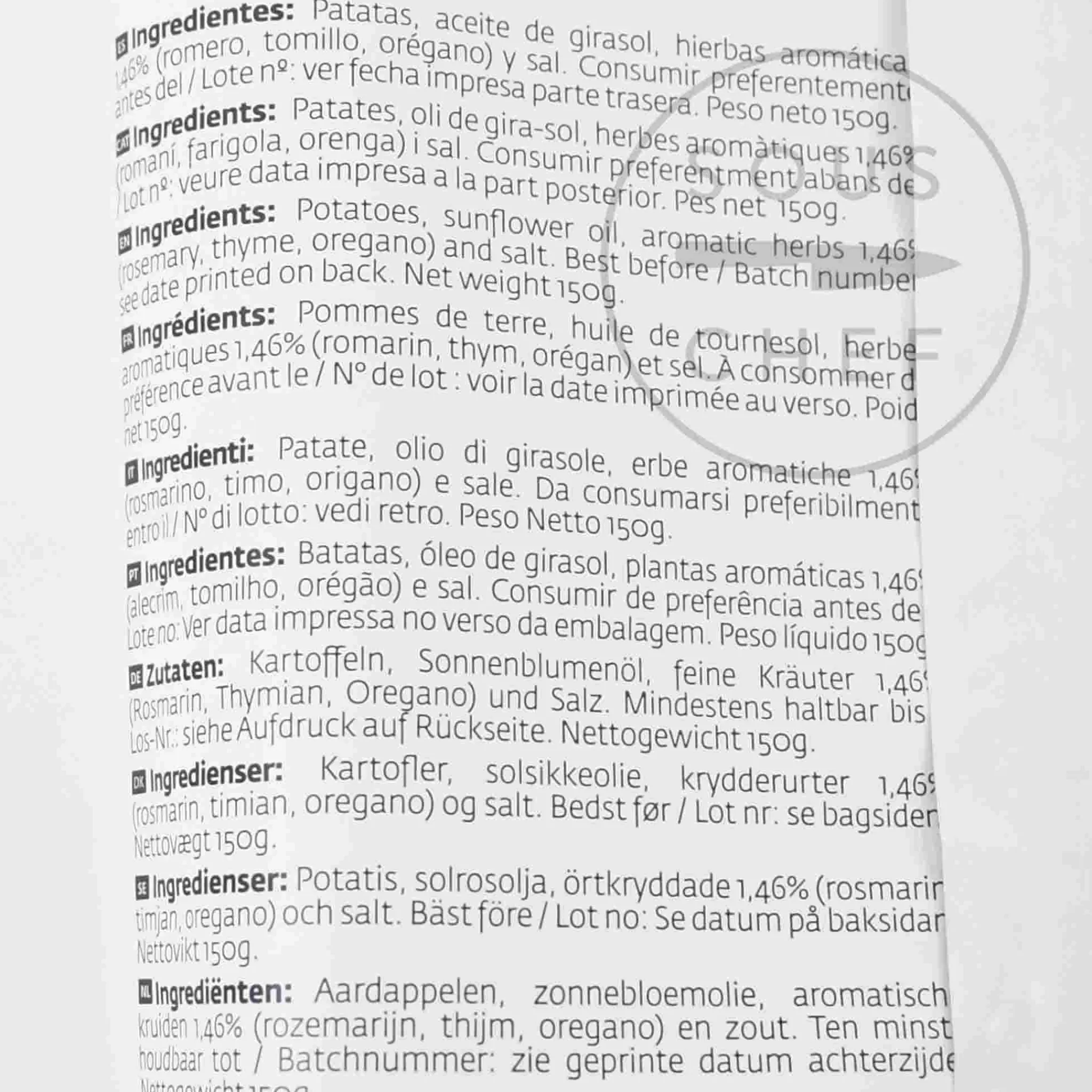 Torres Mediterranean Herbs Crisps, 150g Outlet