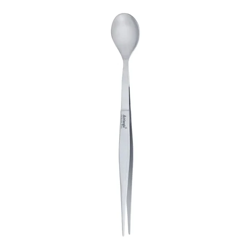 Triangle Stainless Steel Chef Tasting Spoon with Tweezers Discount
