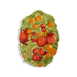 &Klevering Vegetable Ceramic Platter, 37.5cm Best