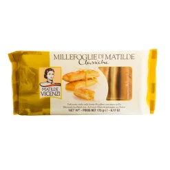 Vincenzi SPA Vicenzi Puff Pastry Millefoglie Sticks, 125g Clearance