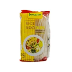 Longdan Vietnamese Rice Pho Noodles Bahn Pho, 4mm, 400g