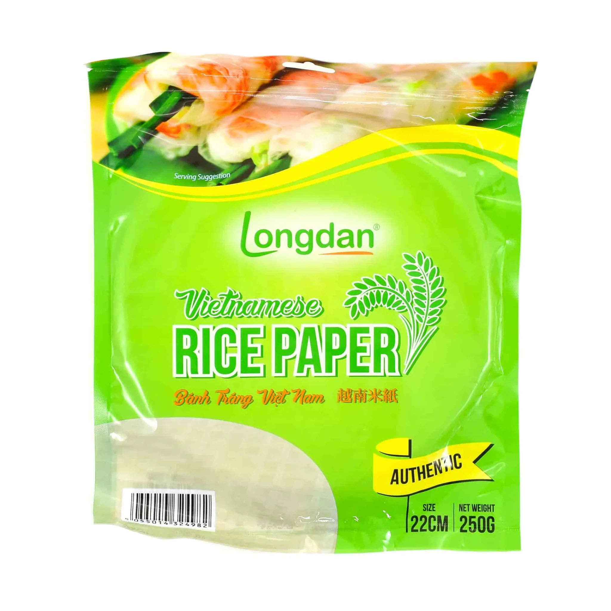 Longdan Vietnamese Summer Roll Rice Paper New