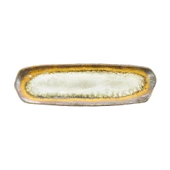 Kiji Stoneware & Ceramics White Glaze Sushi Platter Outlet
