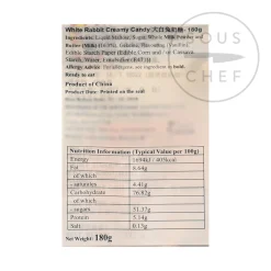 White Rabbit Candy, 180g Hot