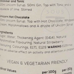 William Fox Fantasy Range Unicorn Syrup, 750ml Sale