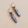 Wolf & Moon Anchovy Hoop Earrings New