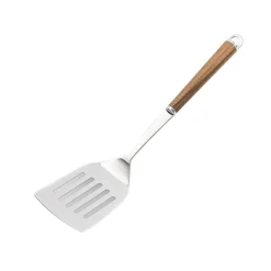 Suncraft Wood Handle Stainless Steel Slotted Turner Clearance