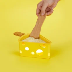 Balvi Yellow Cheese Wedge Raclette Set Best