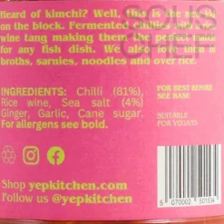 Yep Kitchen Hunan Salted Chillies, 160g Outlet