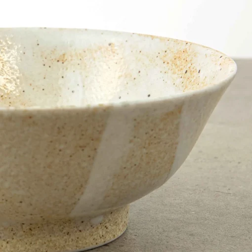 Kiji Stoneware & Ceramics Yukishino Ramen Bowl, 21cm New
