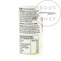 Yutaka Yuzu Citrus Sauce, 100ml Clearance