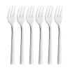 Zwilling Set of 6 Stainless Steel Pastry Forks New